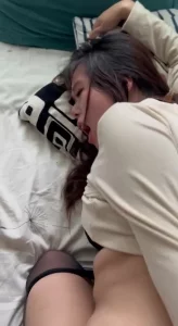 这叫声，不知道是不是爽了