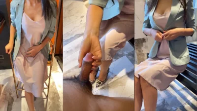 极品尤物同事，收藏八百、点赞三百发她家楼下车震