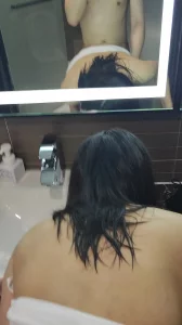 镜前后入骚话不断